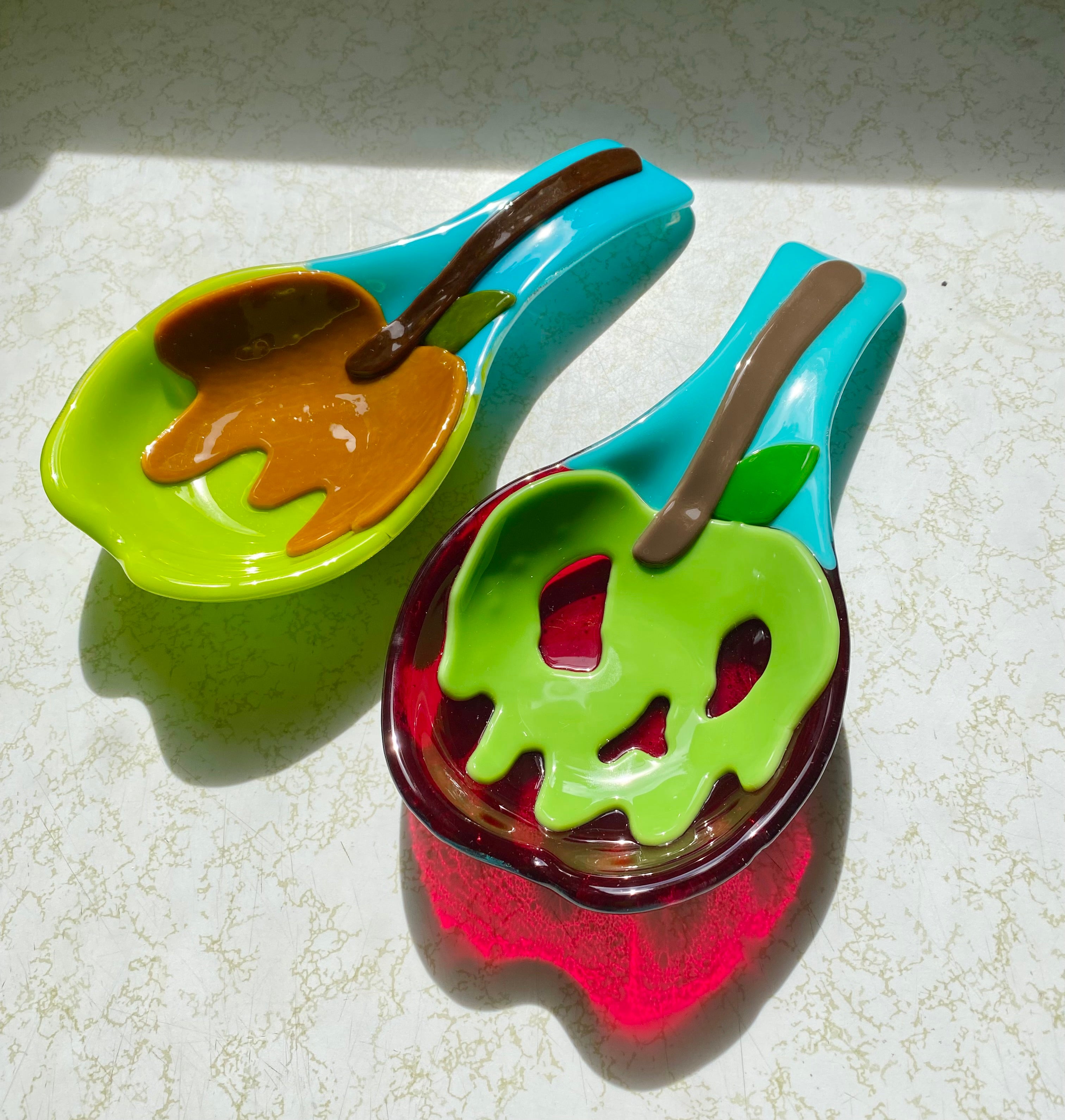 Candy apple Spoon rest