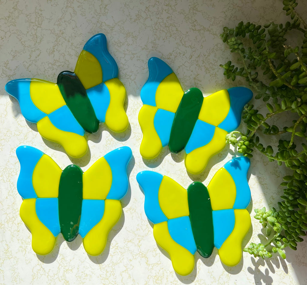 Butterfly coaster set