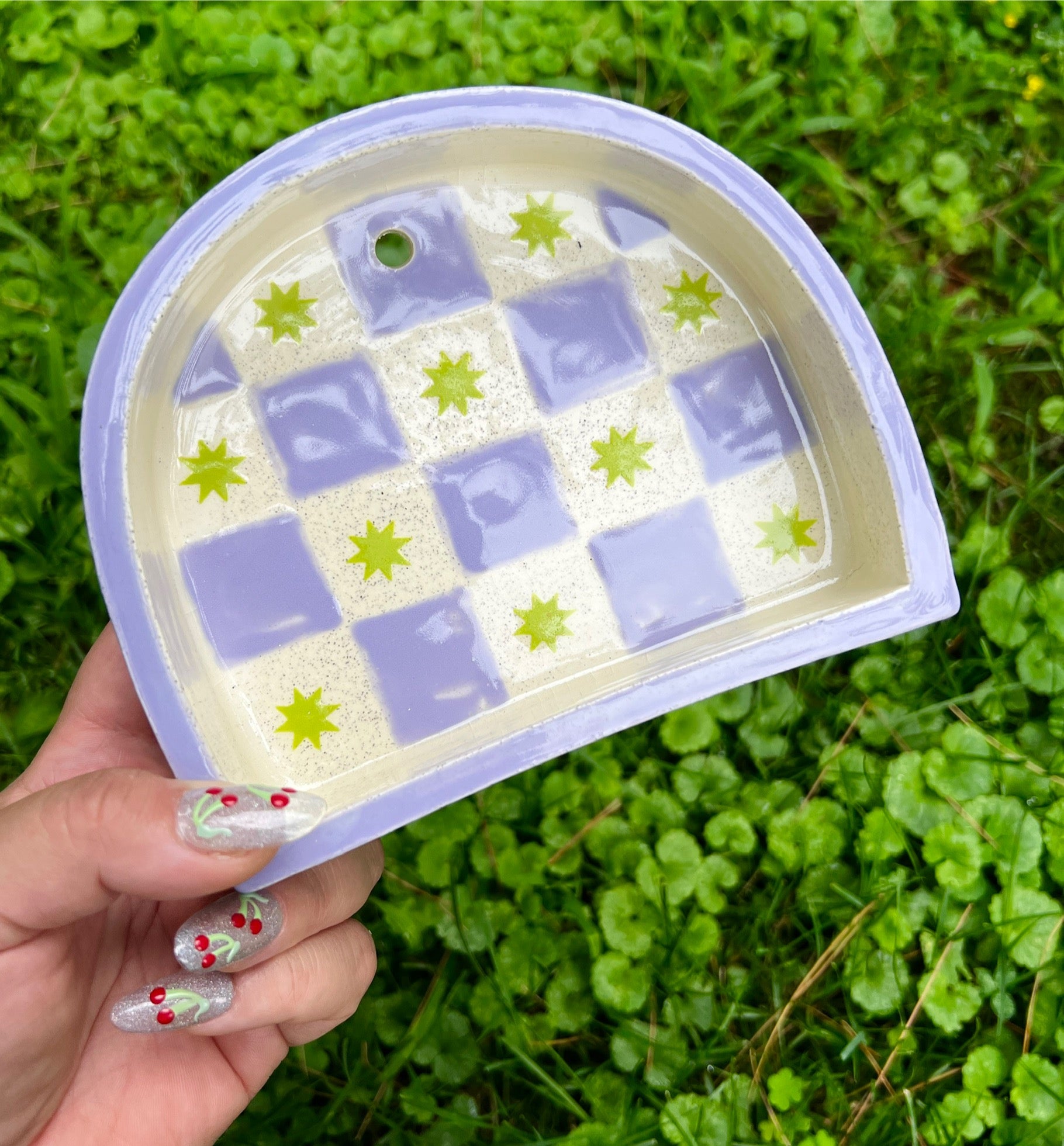 Ceramic Patchwork shelf