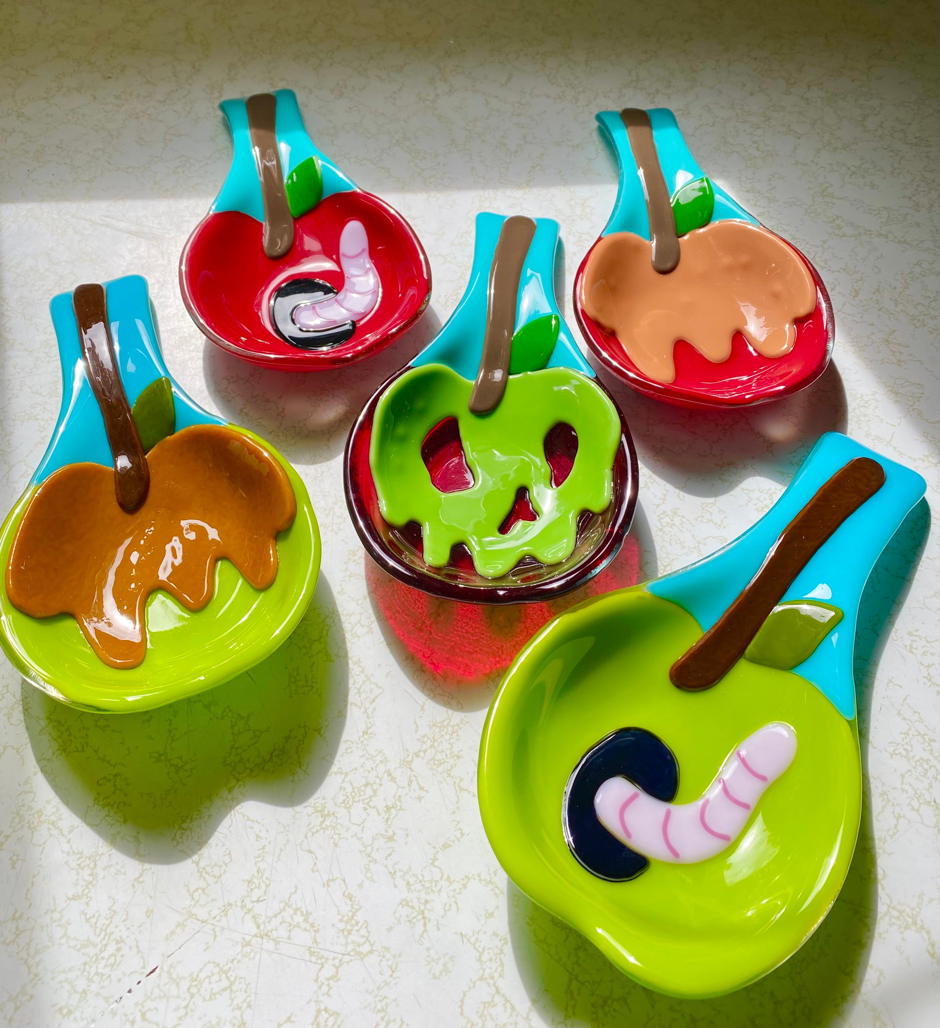 Candy apple Spoon rest