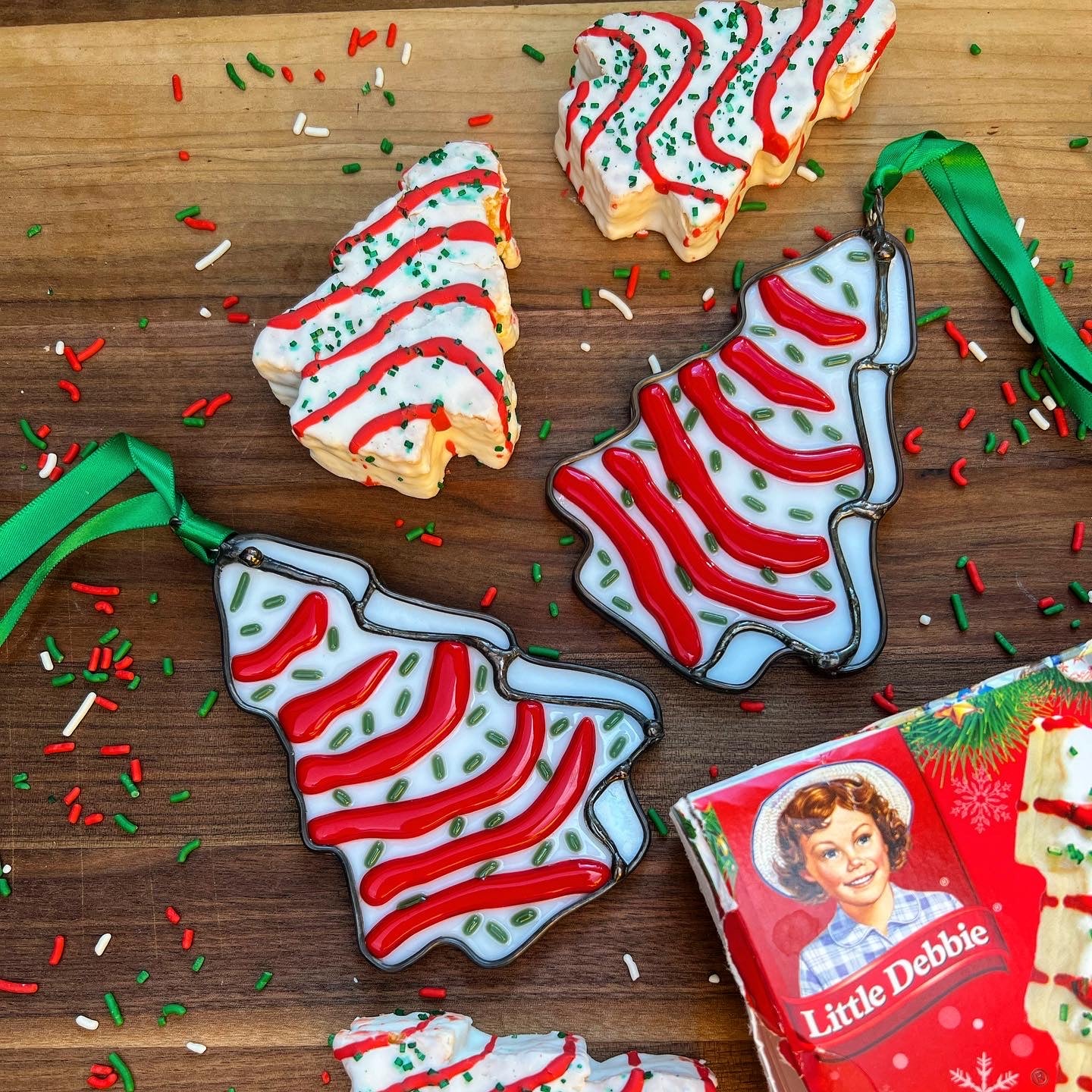 Christmas tree cakes