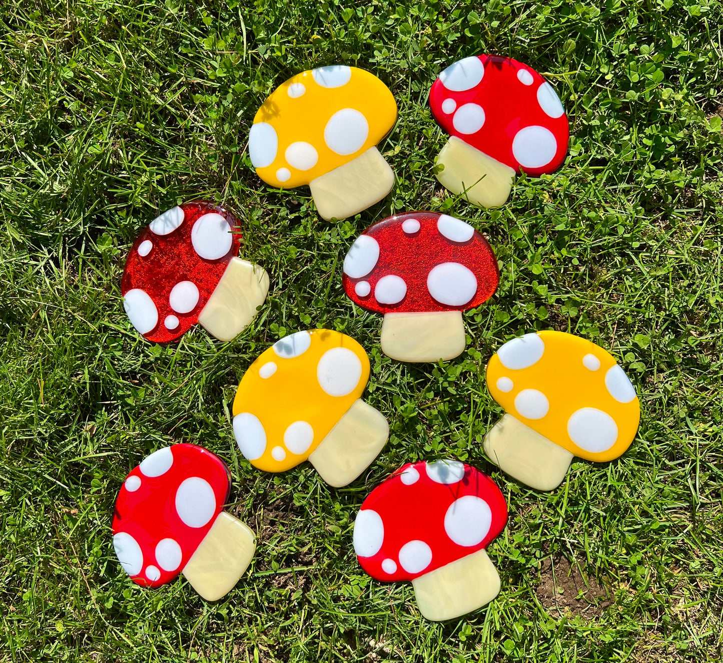 Mushroom coaster set