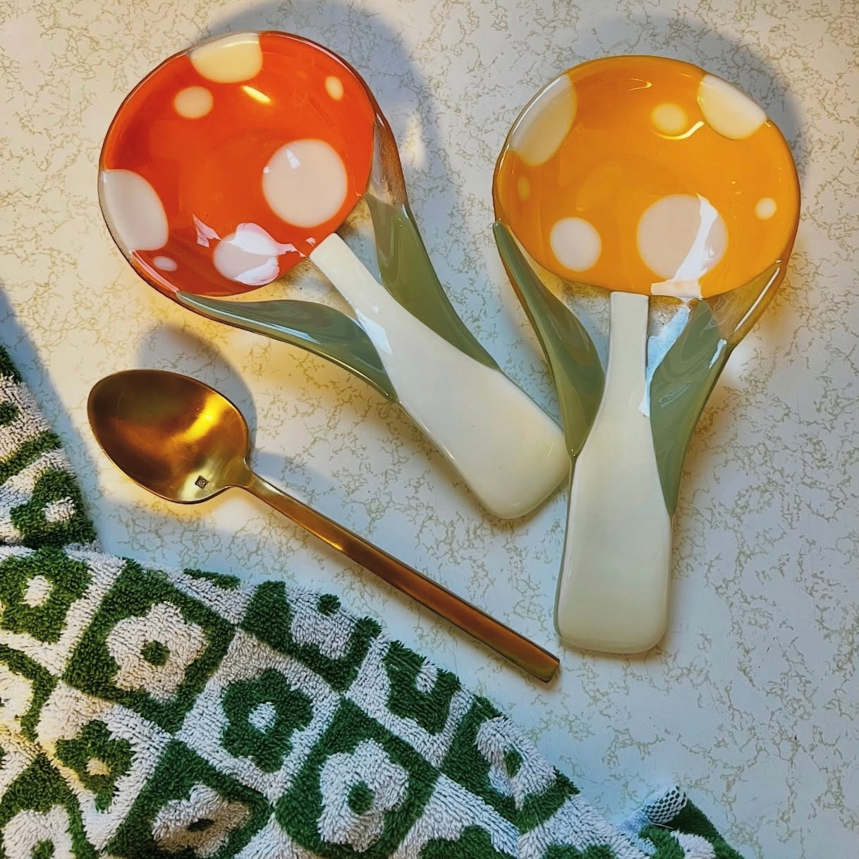 Mushroom Spoon rest