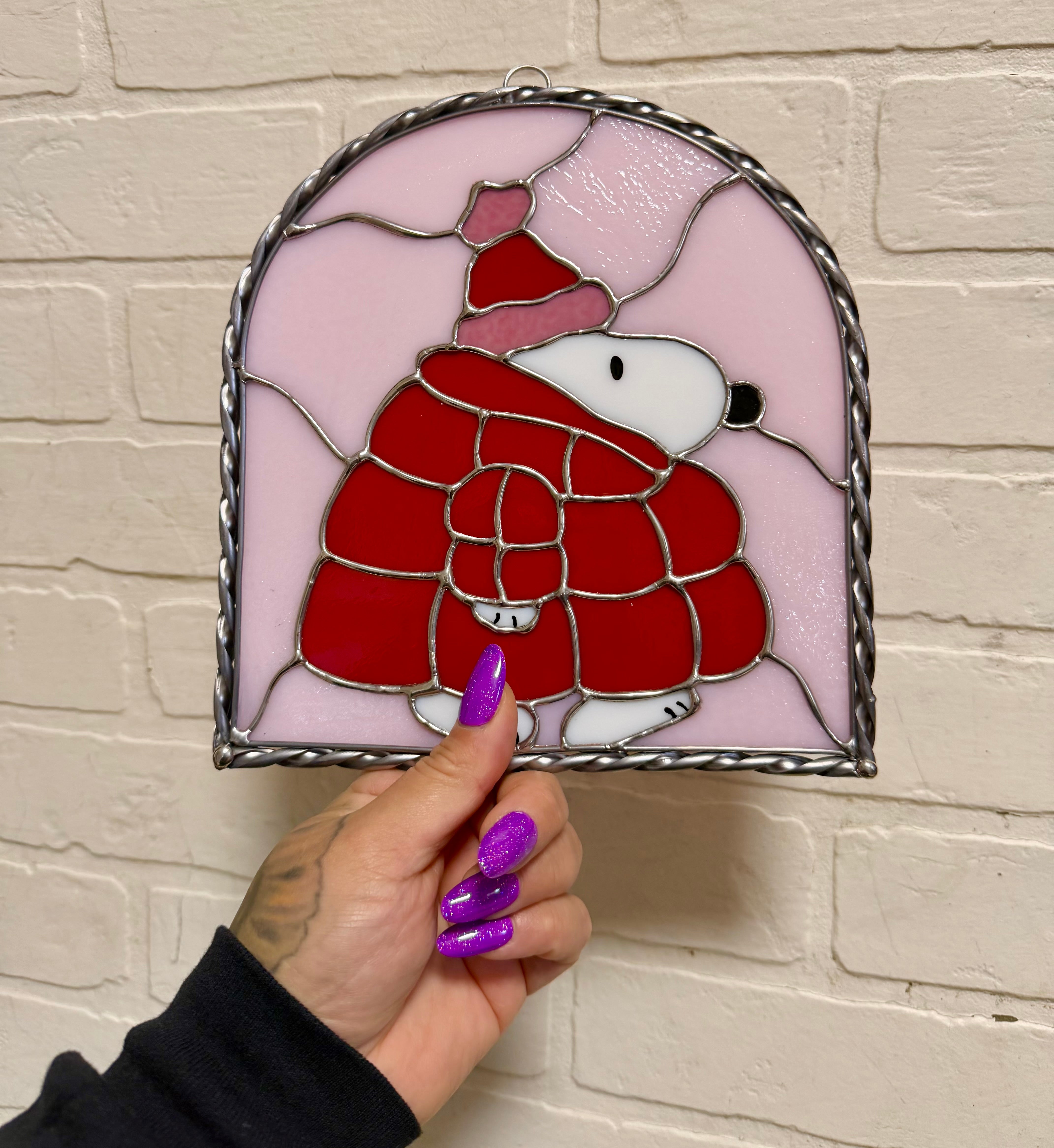 Snoopy ready for winter