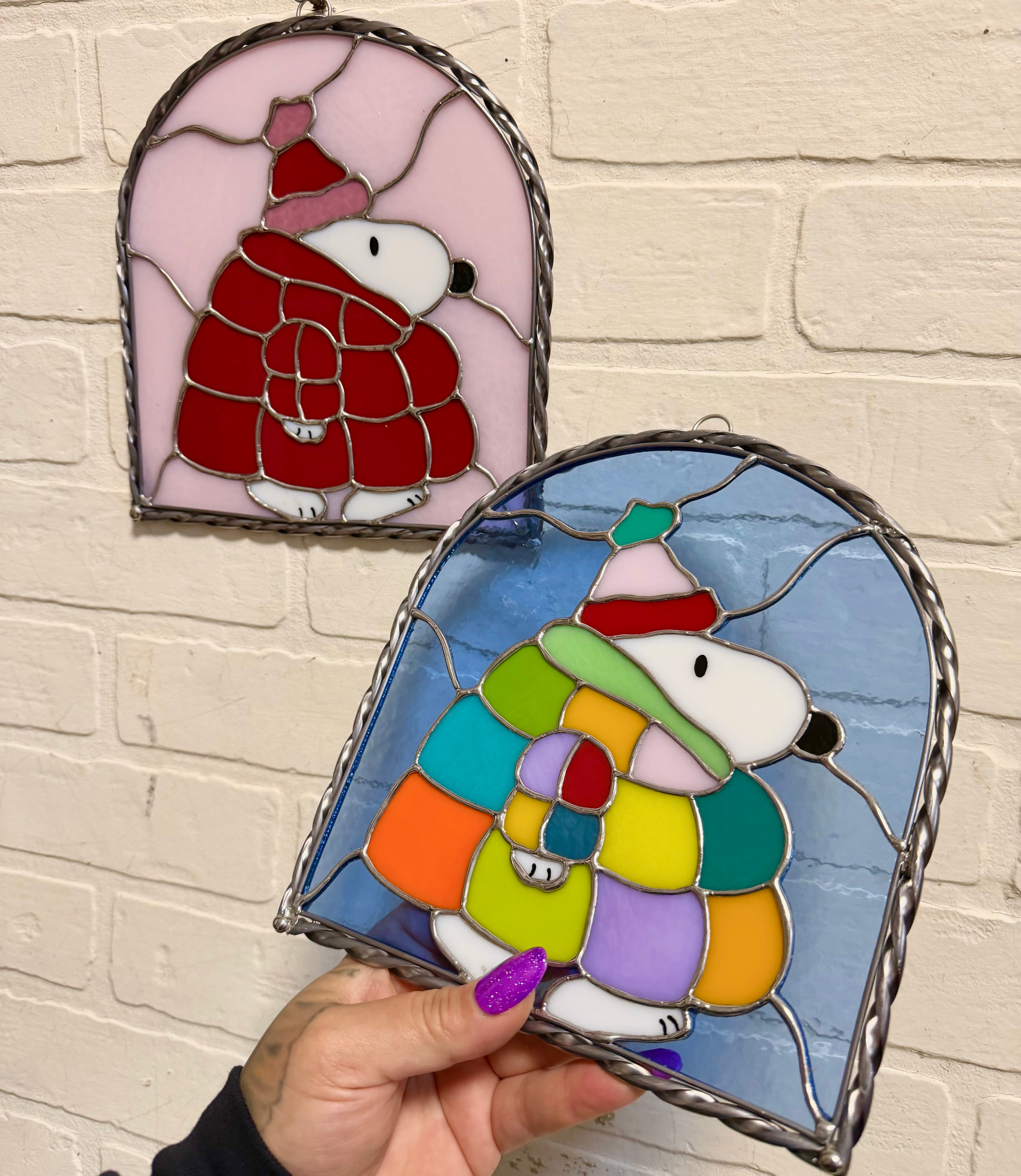 Snoopy ready for winter