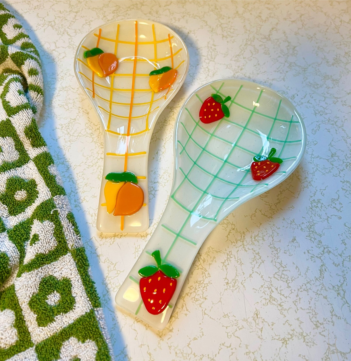 Mini fruit Spoon rest