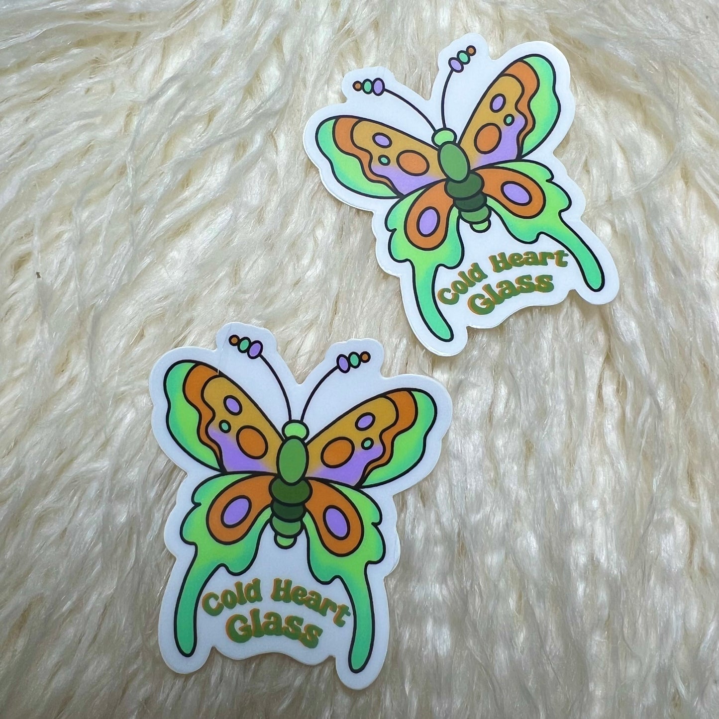 Butterfly sticker