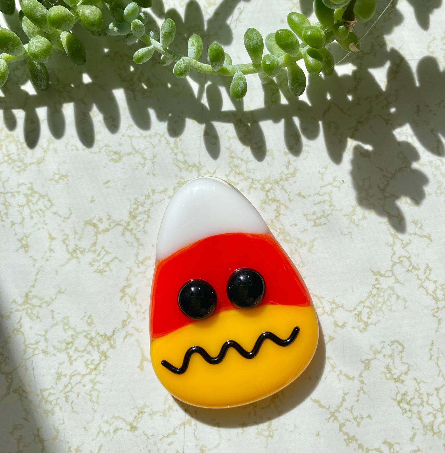 Candy corn magnets
