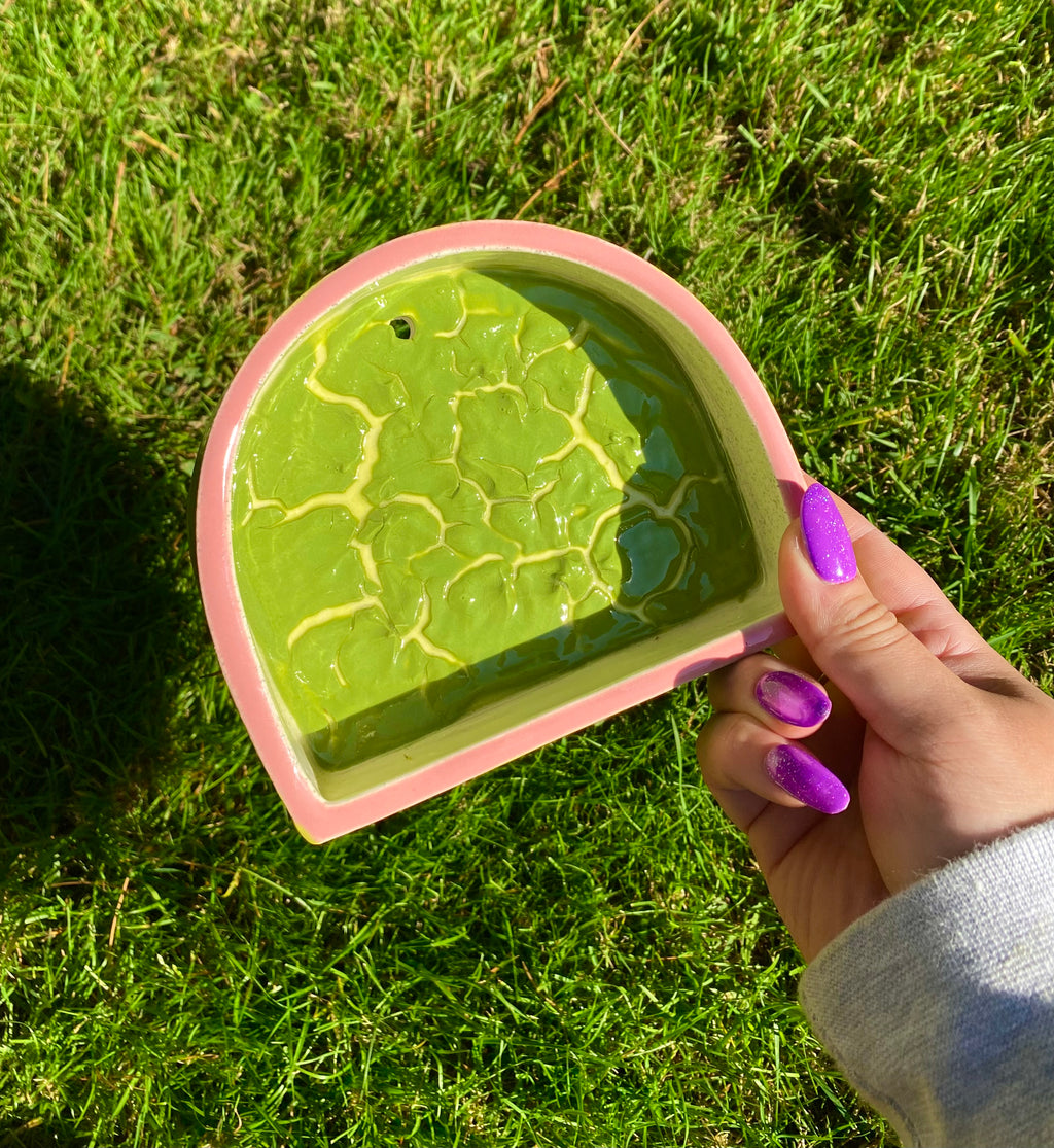 Ceramic Patchwork  shelf