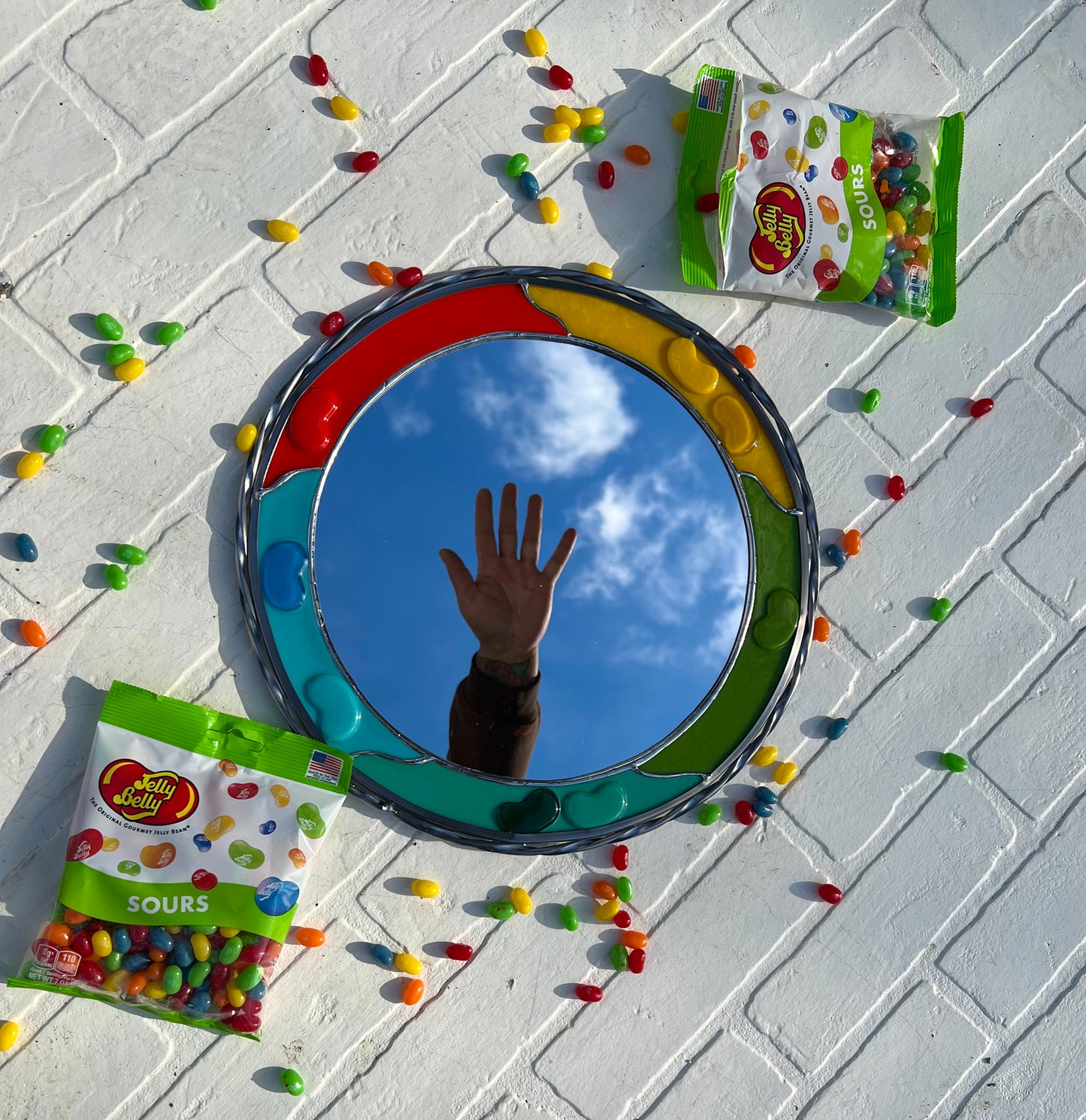 Jelly belly mirror