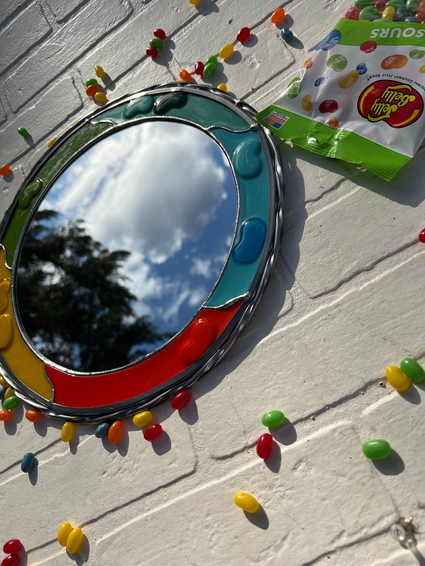 Jelly belly mirror