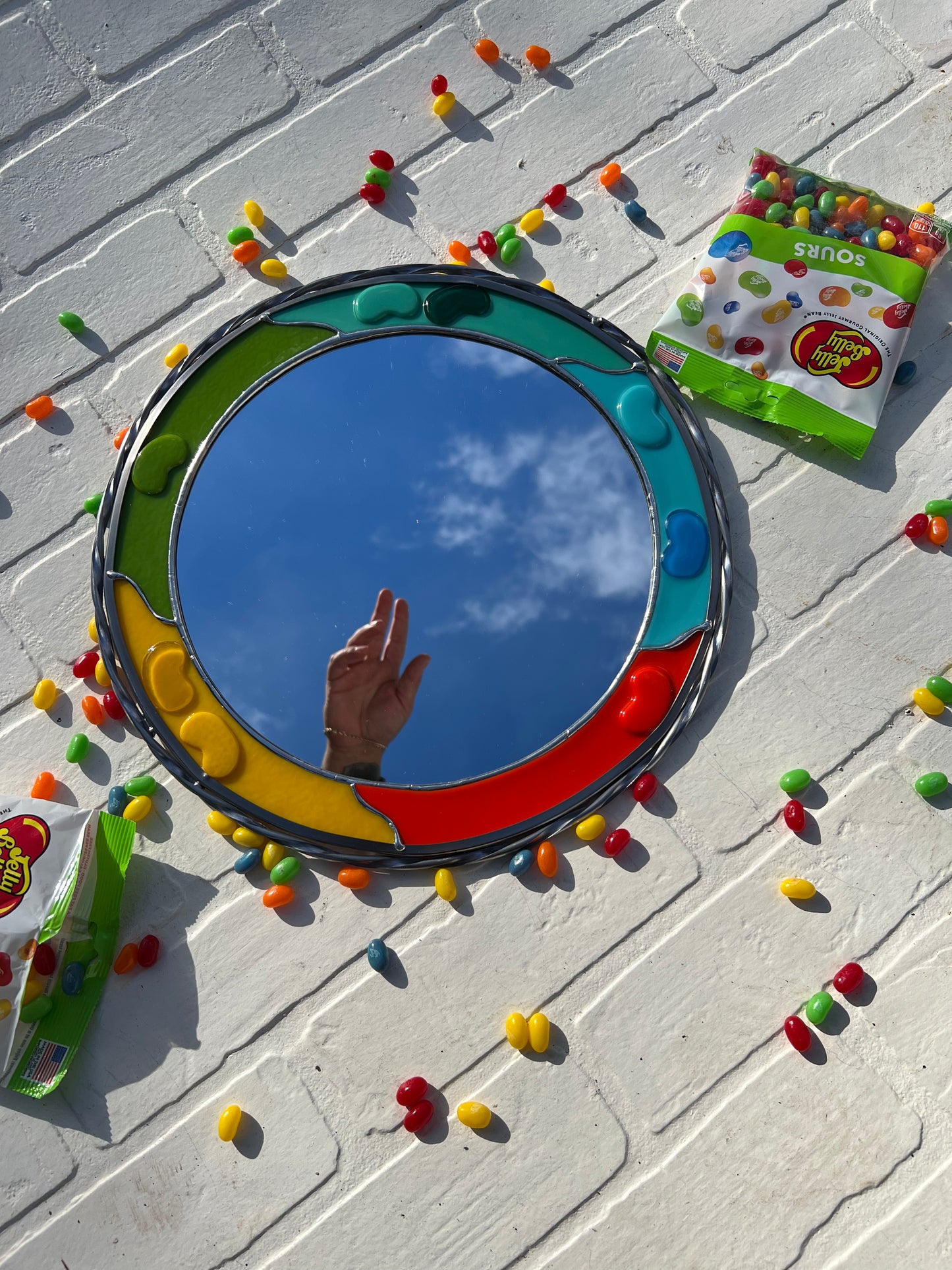 Jelly belly mirror