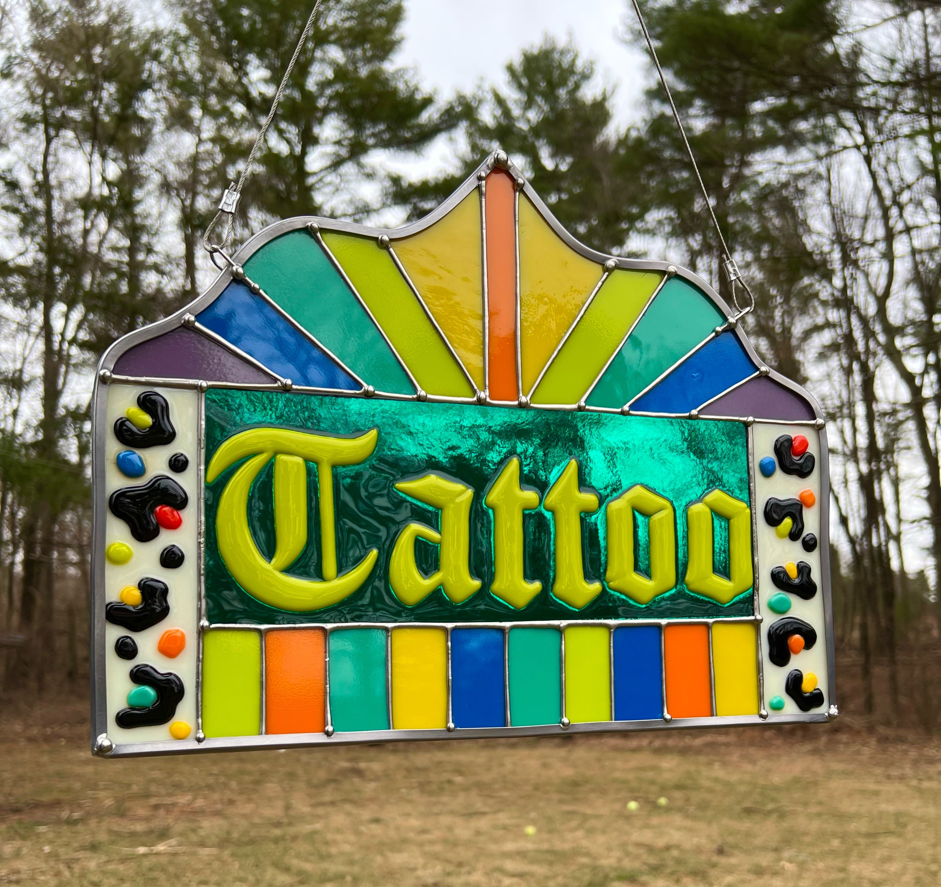 Tattoo sign – Cold Heart Glass co