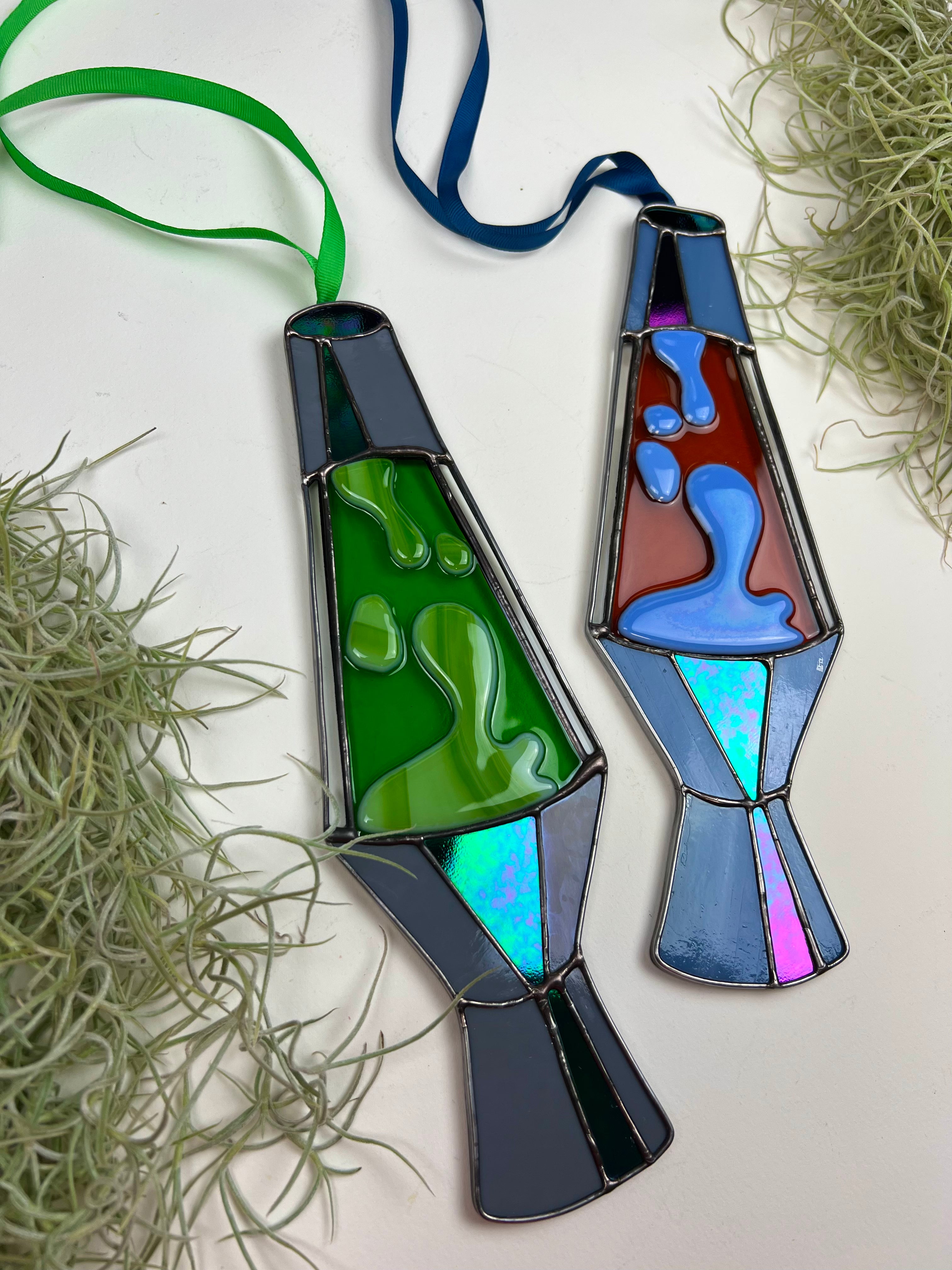 Lava Lamp Suncatcher