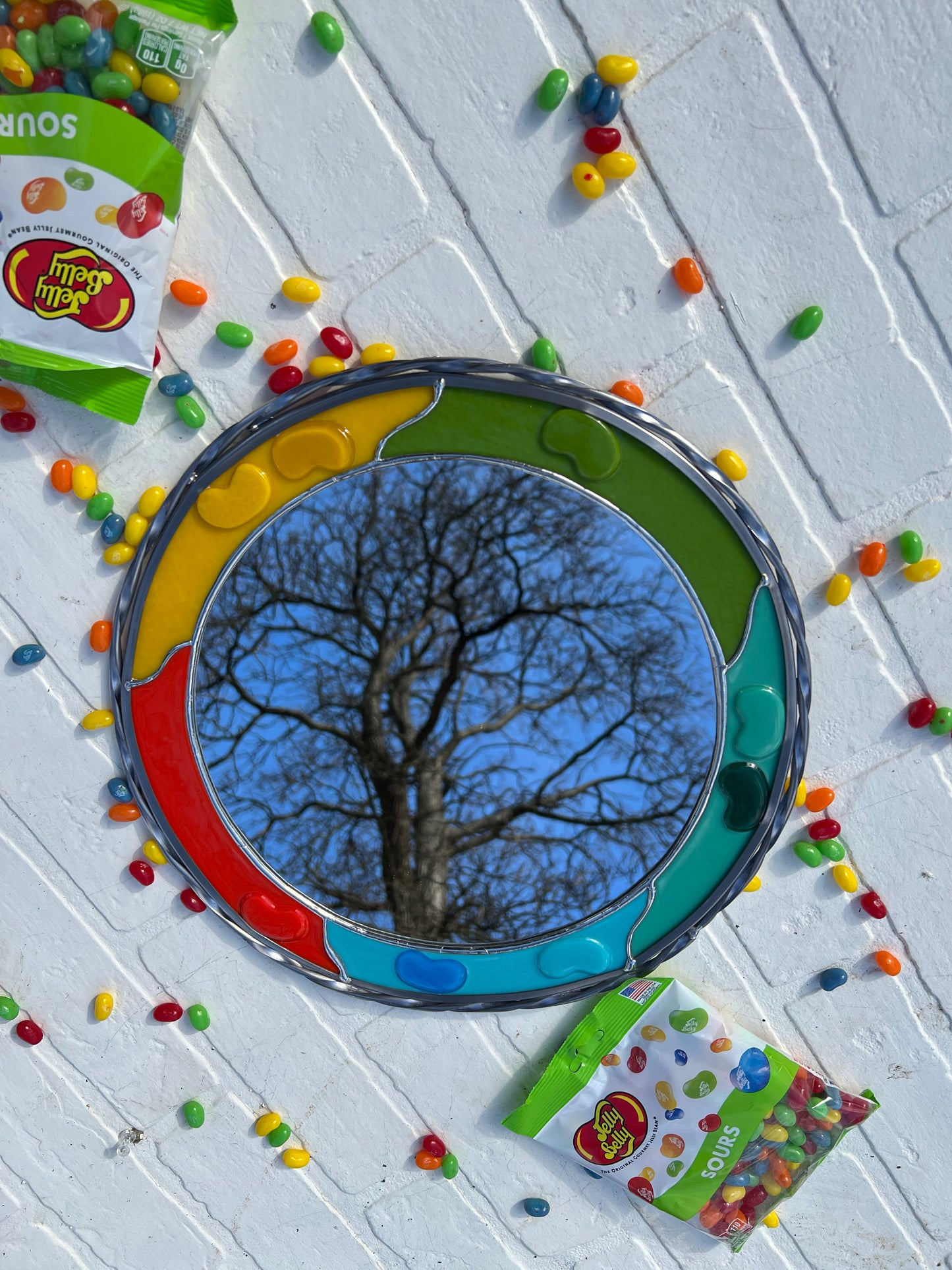 Jelly belly mirror